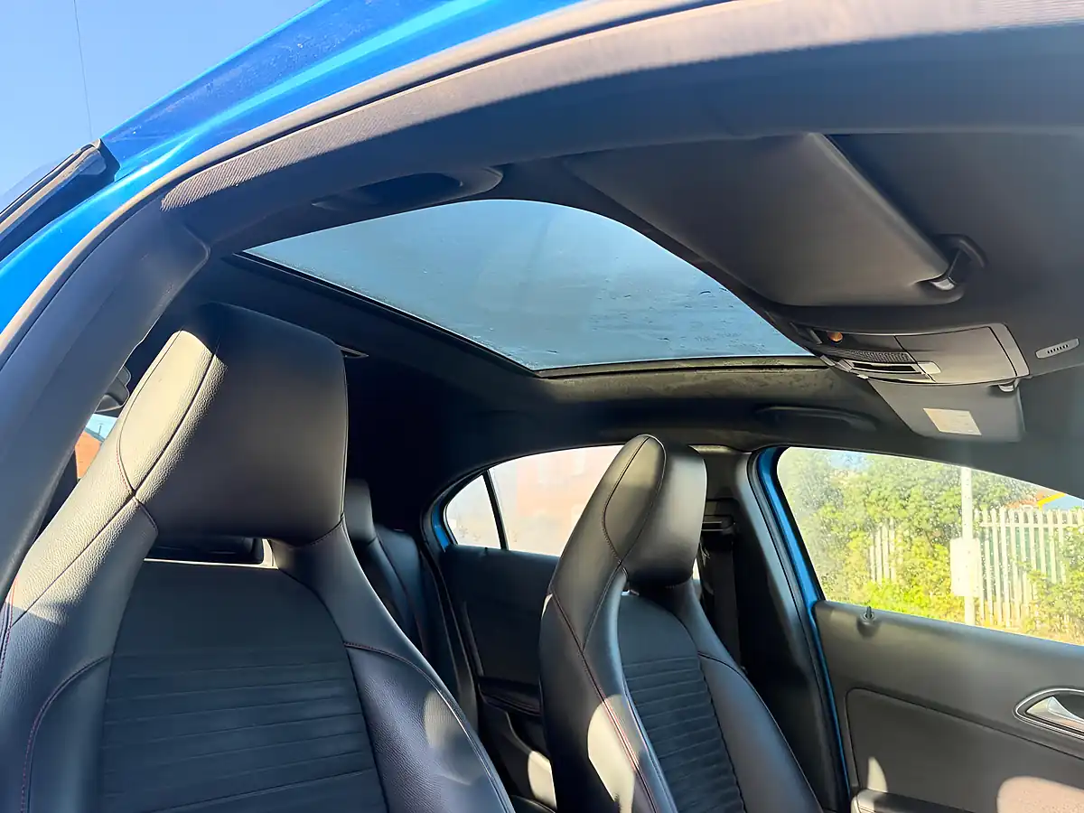Used 2016 Mercedes-Benz a Class AMG Line Premium Plus Blue - Interior and Exterior details 19