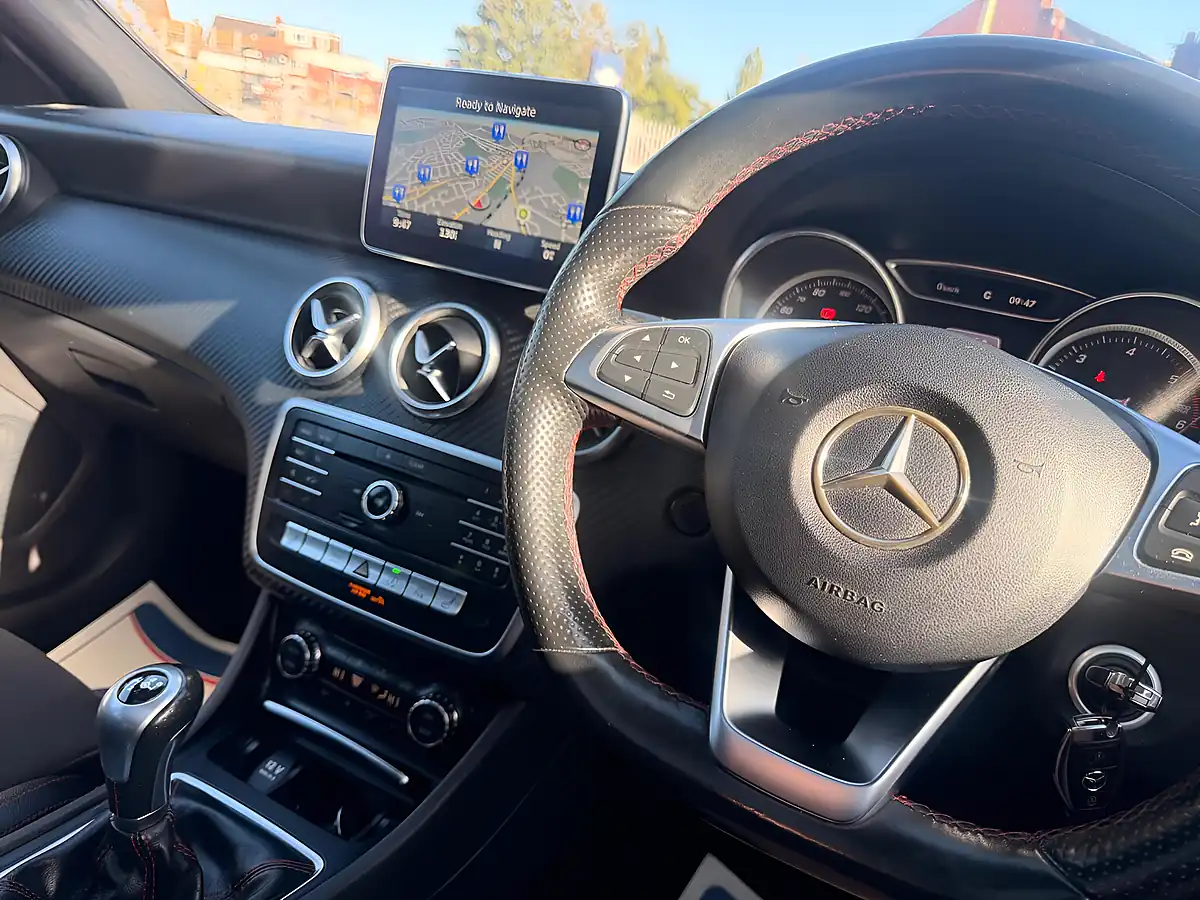 Used 2016 Mercedes-Benz a Class AMG Line Premium Plus Blue - Interior and Exterior details 20
