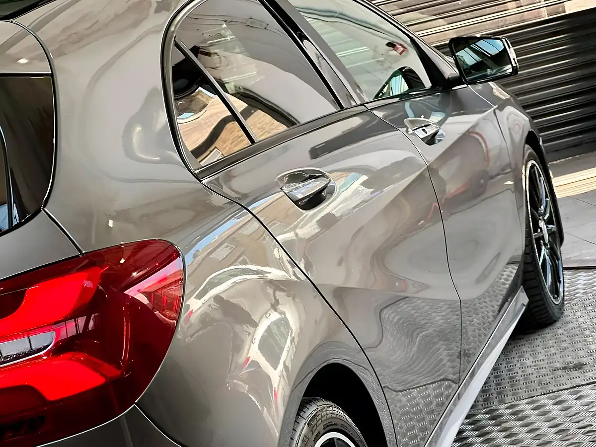 Used 2016 Mercedes-Benz a Class AMG Line (premium Plus) Grey - Interior and Exterior details 11