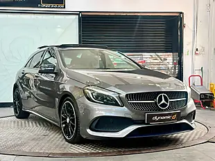 Used 2016 Mercedes-Benz a Class AMG Line (premium Plus) Grey - Interior and Exterior details 2