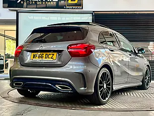 Used 2016 Mercedes-Benz a Class AMG Line (premium Plus) Grey - Interior and Exterior details 4