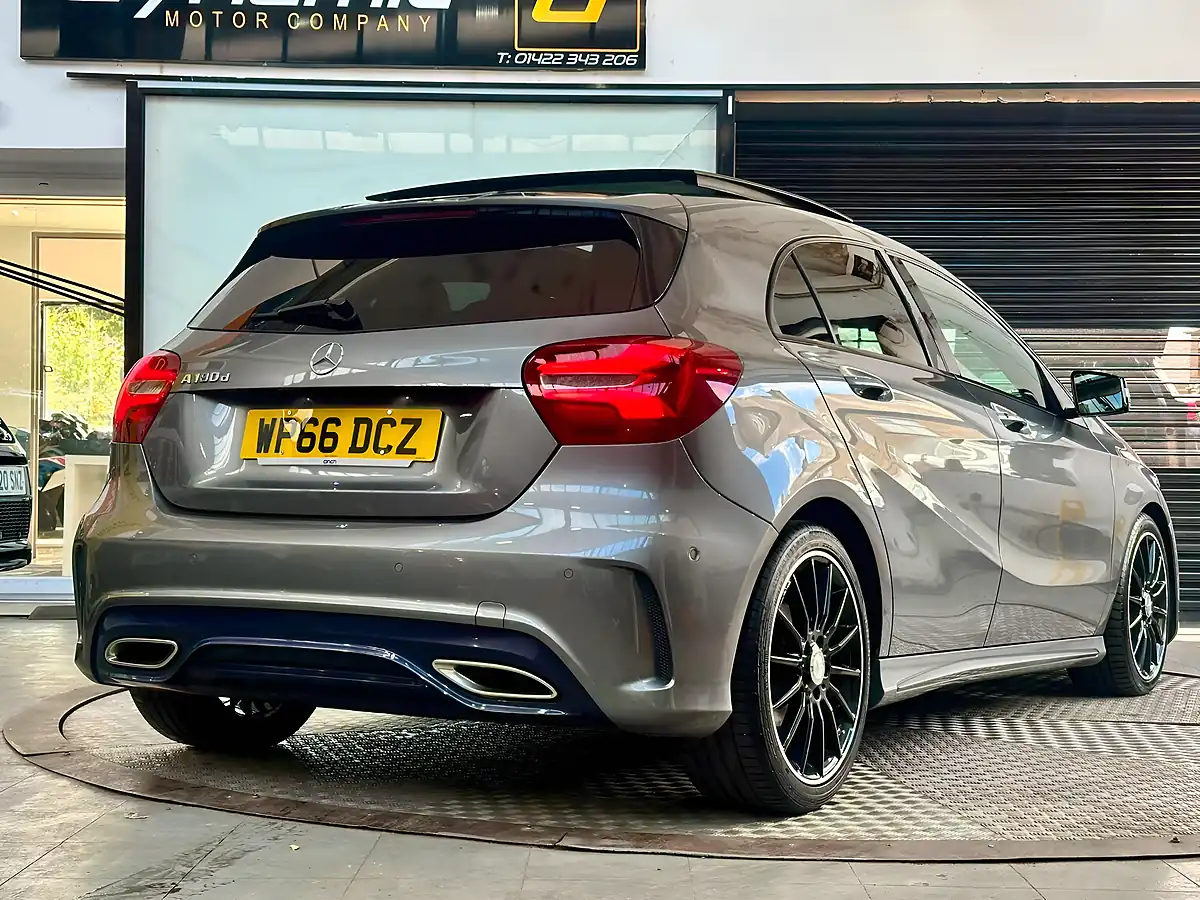 Used 2016 Mercedes-Benz a Class AMG Line (premium Plus) Grey - Interior and Exterior details 4