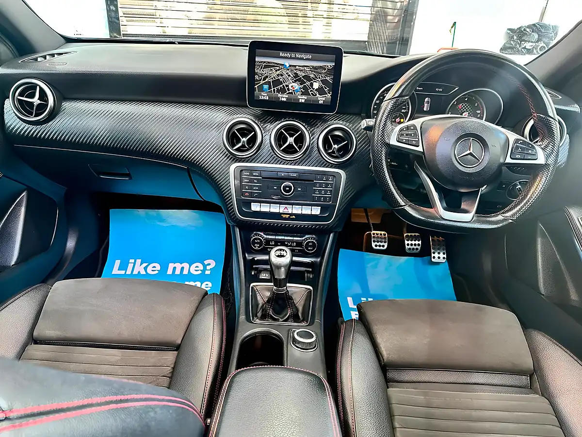 Used 2016 Mercedes-Benz a Class AMG Line (premium Plus) Grey - Interior and Exterior details 9