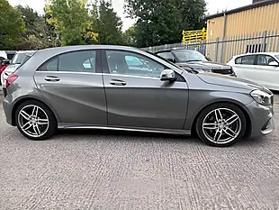 Used 2016 Mercedes-Benz a Class AMG Line (premium Plus) Grey - Interior and Exterior details 4