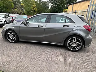 Used 2016 Mercedes-Benz a Class AMG Line (premium Plus) Grey - Interior and Exterior details 7