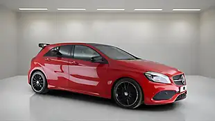 Used 2016 Mercedes-Benz a Class AMG Line Premium Plus Red - Interior and Exterior details 11