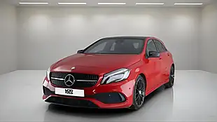 Used 2016 Mercedes-Benz a Class AMG Line Premium Plus Red - Interior and Exterior details 12