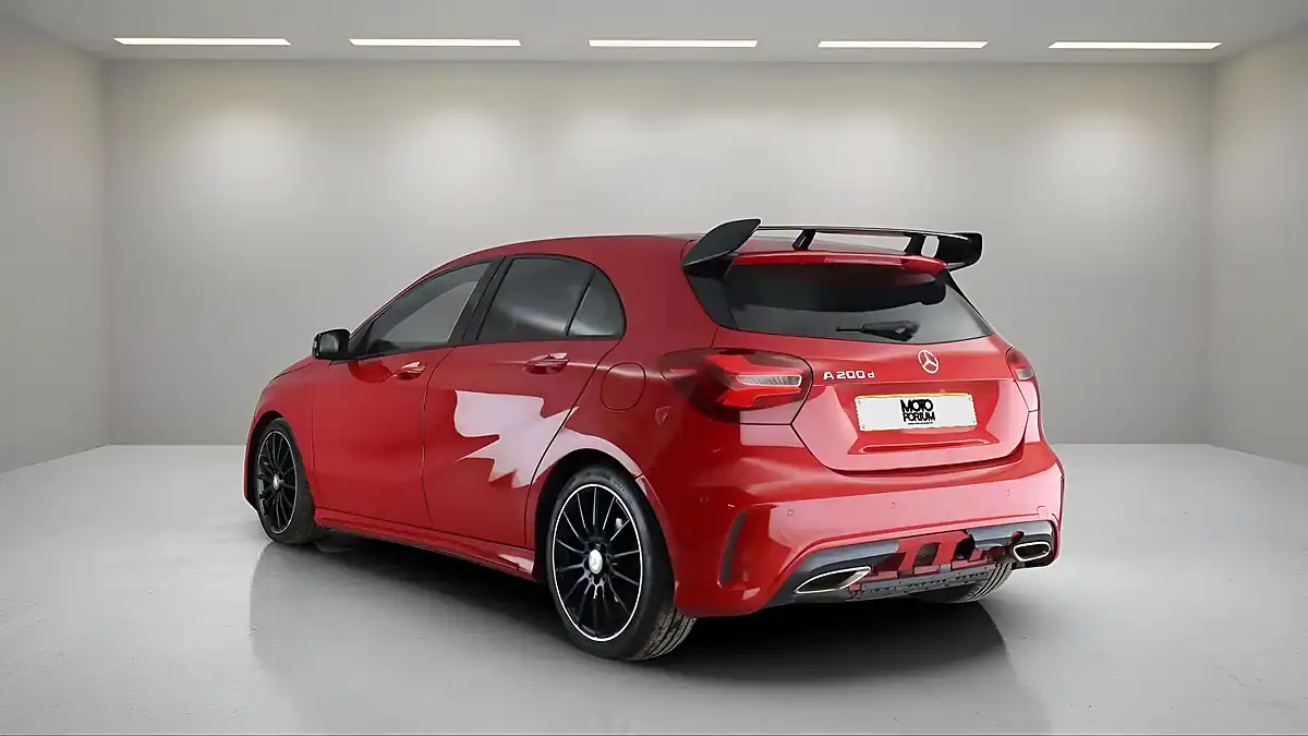 Used 2016 Mercedes-Benz a Class AMG Line Premium Plus Red - Interior and Exterior details 13