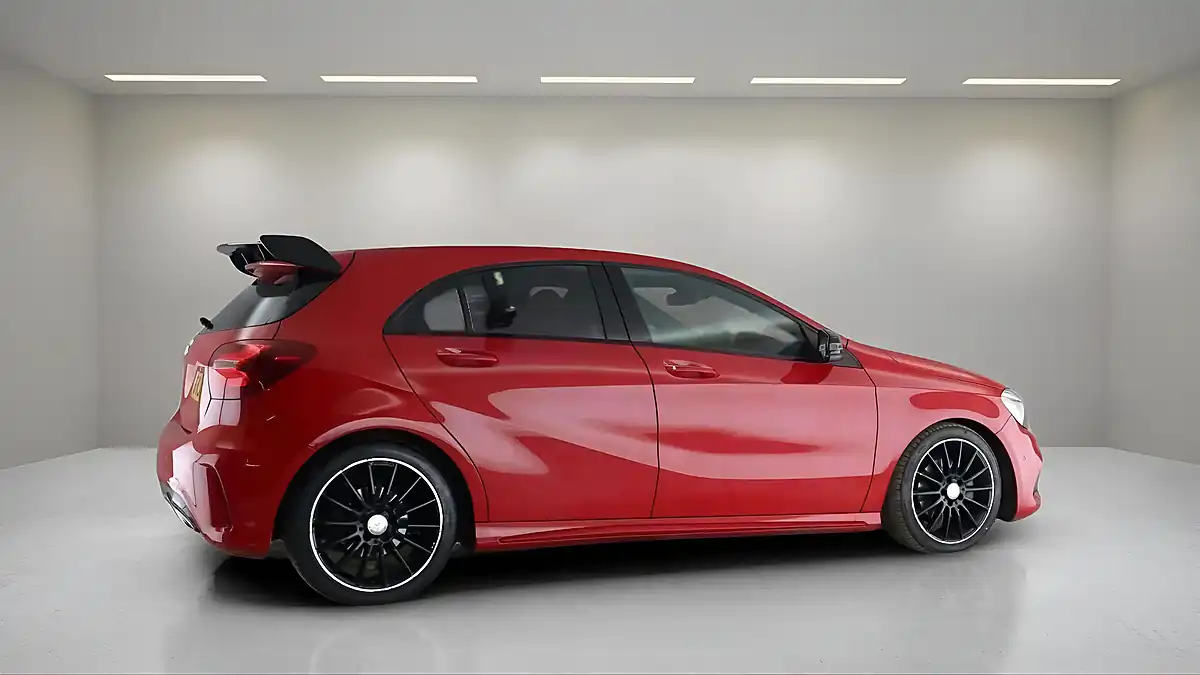 Used 2016 Mercedes-Benz a Class AMG Line Premium Plus Red - Interior and Exterior details 3