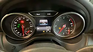 Used 2016 Mercedes-Benz a Class AMG Line Premium Plus Red - Interior and Exterior details 8