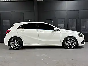 Used 2016 Mercedes-Benz a Class AMG Line (premium Plus) White - Interior and Exterior details 4