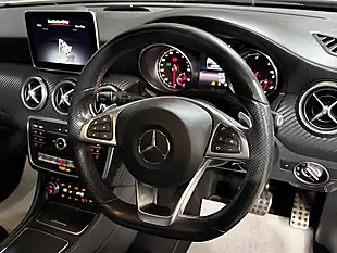 Used 2016 Mercedes-Benz a Class AMG Line (premium Plus) White - Interior and Exterior details 9