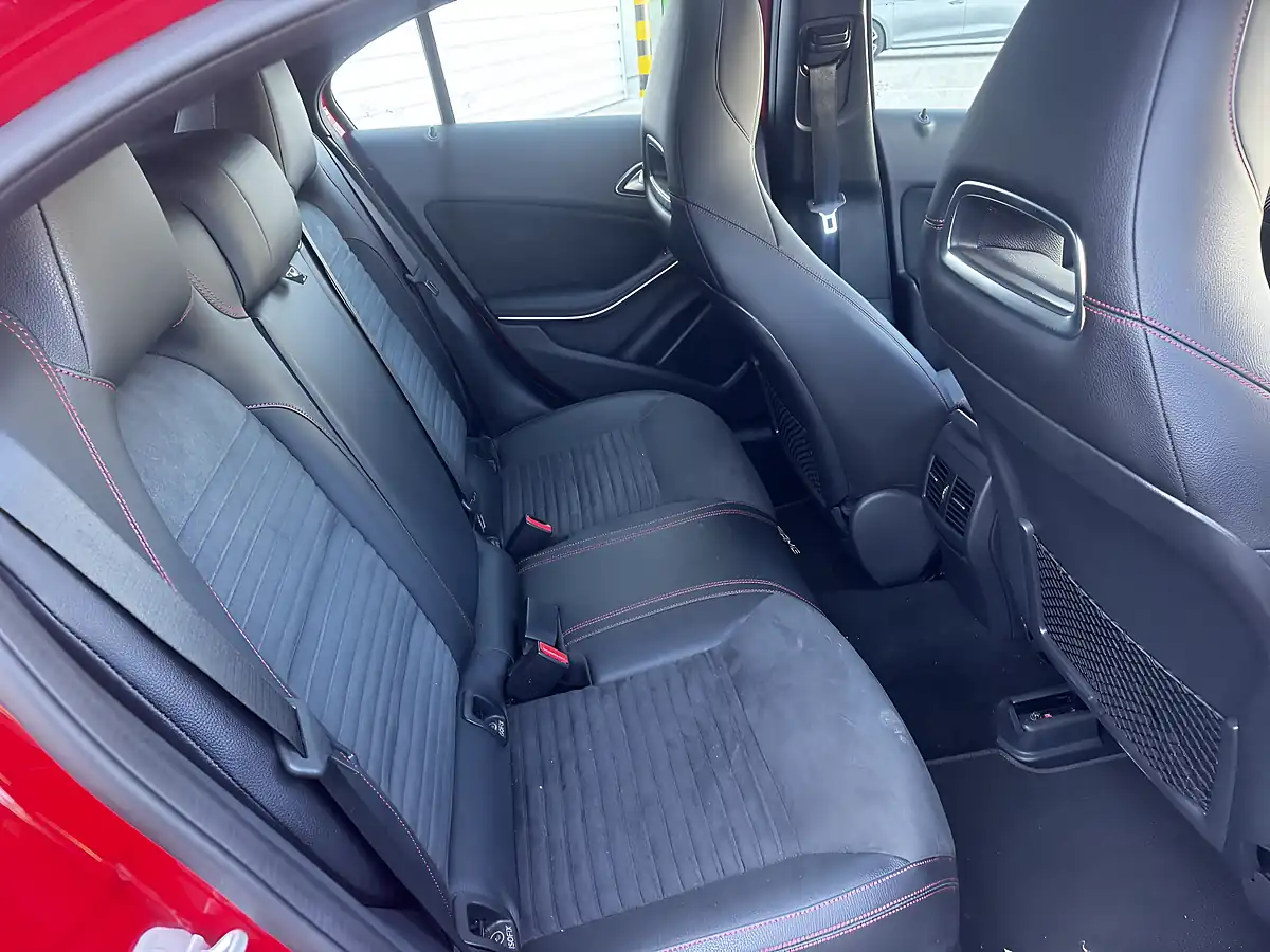 Used 2016 Mercedes-Benz a Class AMG Line (premium) Red - Interior and Exterior details 10