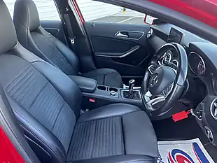 Used 2016 Mercedes-Benz a Class AMG Line (premium) Red - Interior and Exterior details 11