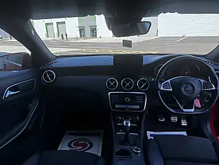Used 2016 Mercedes-Benz a Class AMG Line (premium) Red - Interior and Exterior details 12