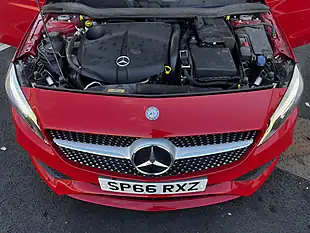 Used 2016 Mercedes-Benz a Class AMG Line (premium) Red - Interior and Exterior details 14