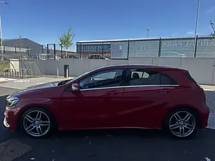 Used 2016 Mercedes-Benz a Class AMG Line (premium) Red - Interior and Exterior details 9