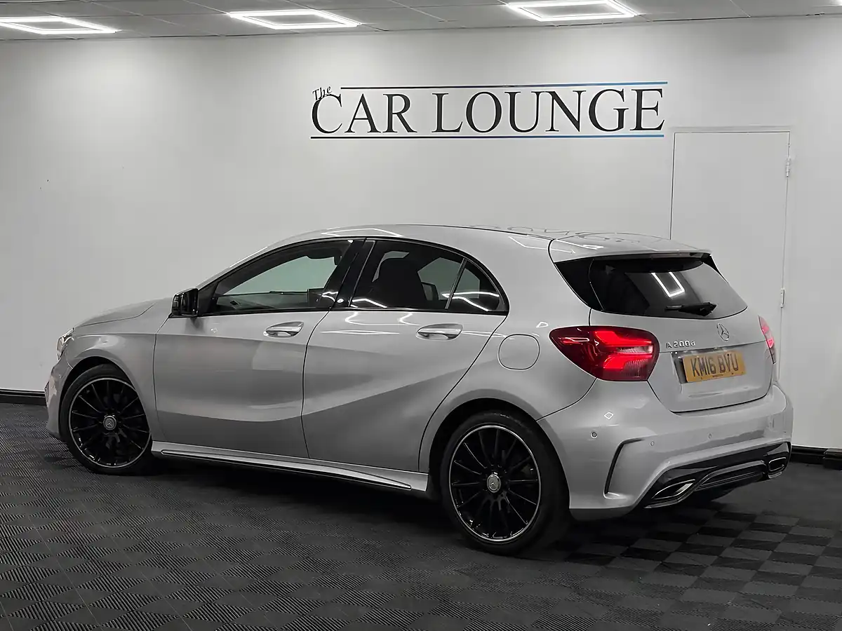 Used 2016 Mercedes-Benz a Class AMG Line Premium Silver - Interior and Exterior details 3