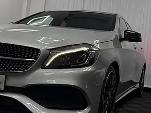 Used 2016 Mercedes-Benz a Class AMG Line Premium Silver - Interior and Exterior details 5