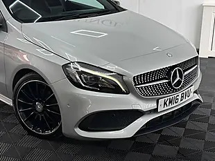 Used 2016 Mercedes-Benz a Class AMG Line Premium Silver - Interior and Exterior details 6