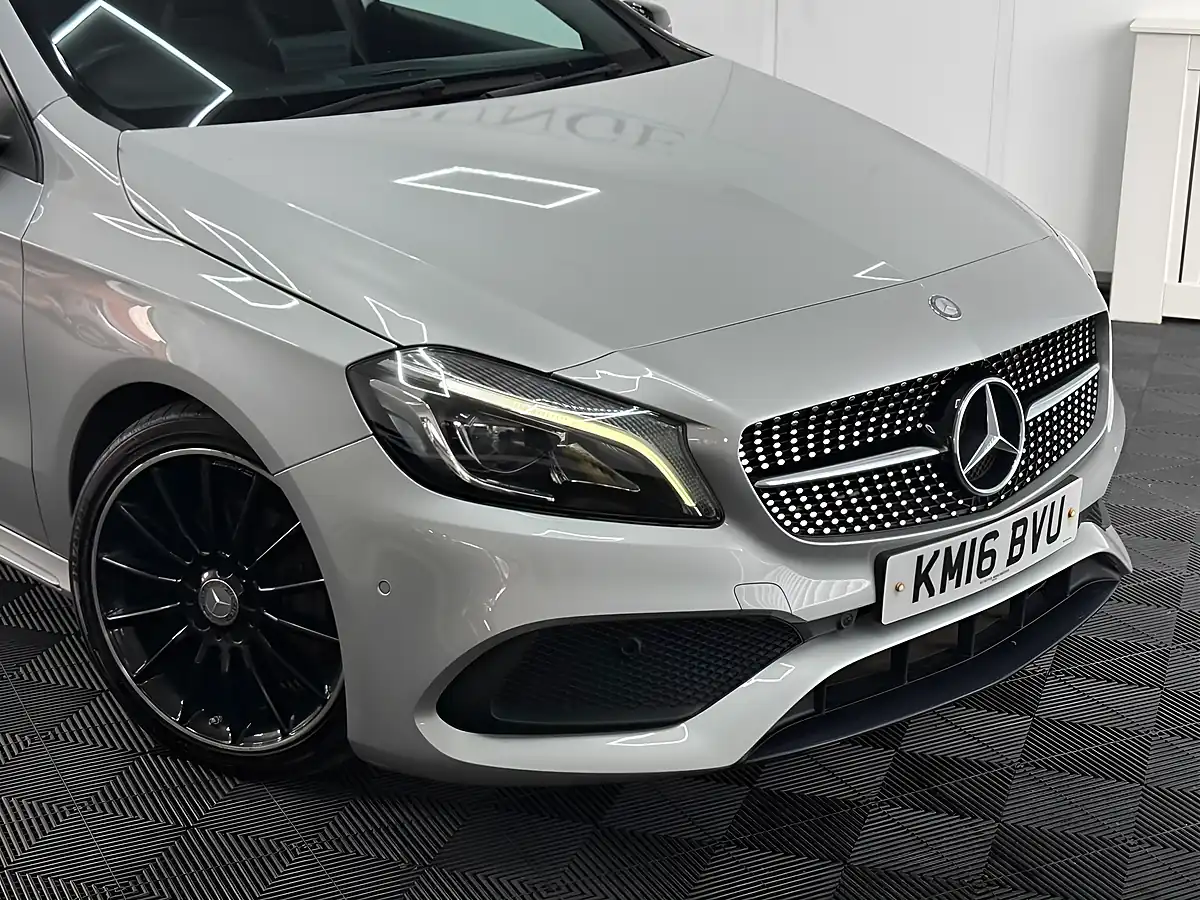 Used 2016 Mercedes-Benz a Class AMG Line Premium Silver - Interior and Exterior details 6