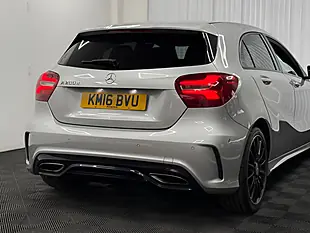 Used 2016 Mercedes-Benz a Class AMG Line Premium Silver - Interior and Exterior details 9