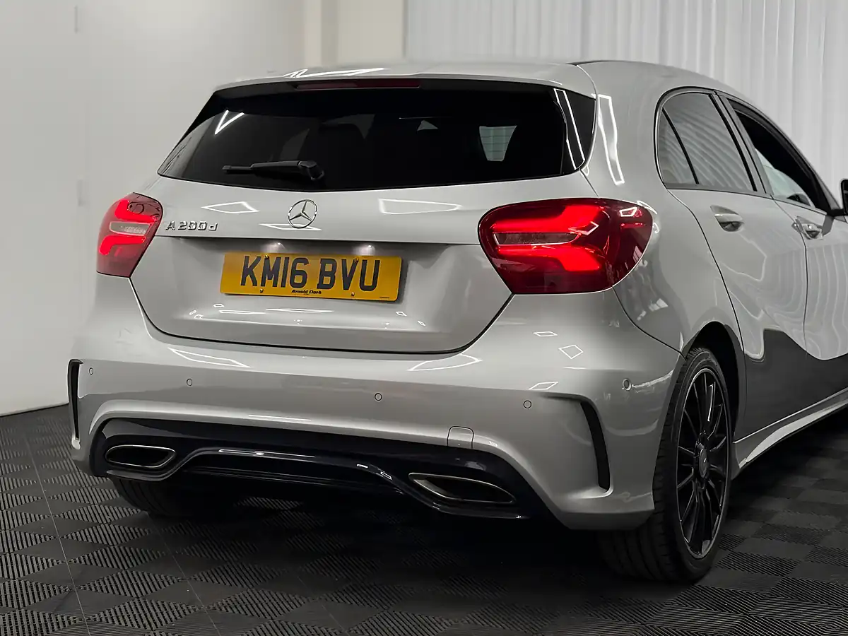 Used 2016 Mercedes-Benz a Class AMG Line Premium Silver - Interior and Exterior details 9
