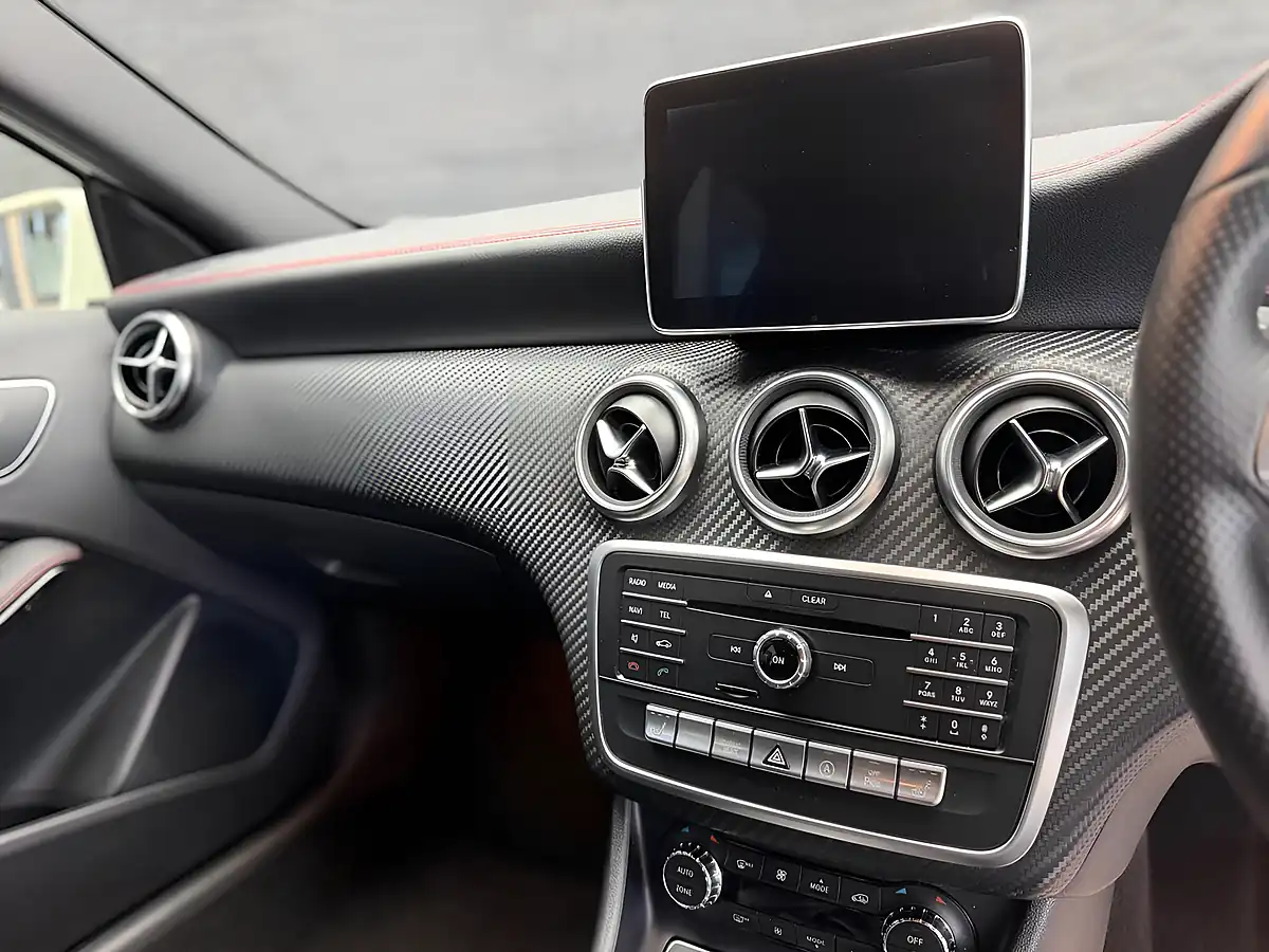Used 2016 Mercedes-Benz a Class AMG Line (premium) White - Interior and Exterior details 13