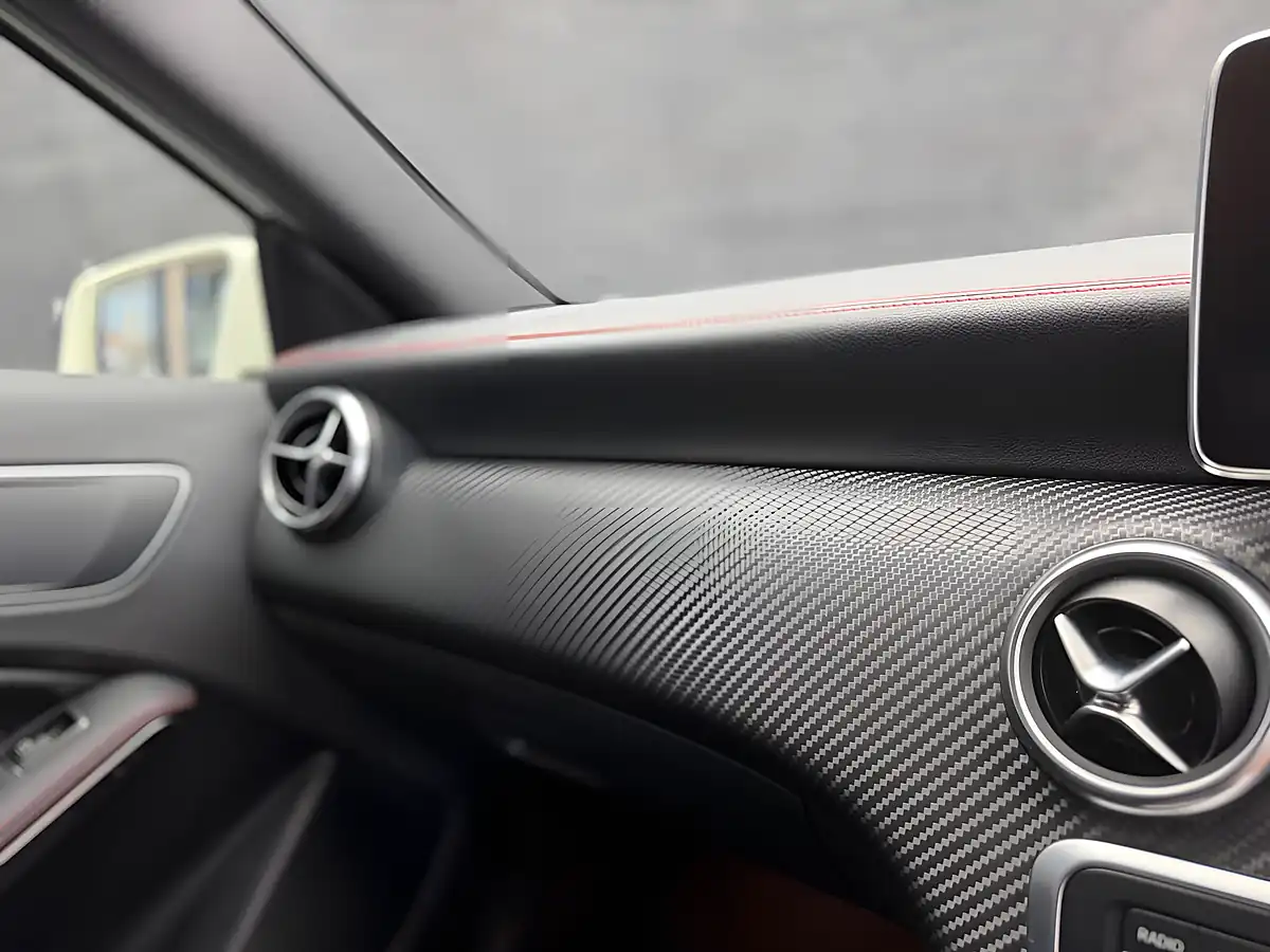 Used 2016 Mercedes-Benz a Class AMG Line (premium) White - Interior and Exterior details 16