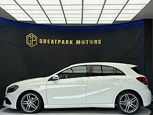 Used 2016 Mercedes-Benz a Class AMG Line (premium) White - Interior and Exterior details 8