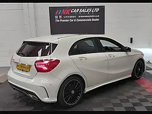 Used 2016 Mercedes-Benz a Class AMG Line Premium+ White - Interior and Exterior details 10