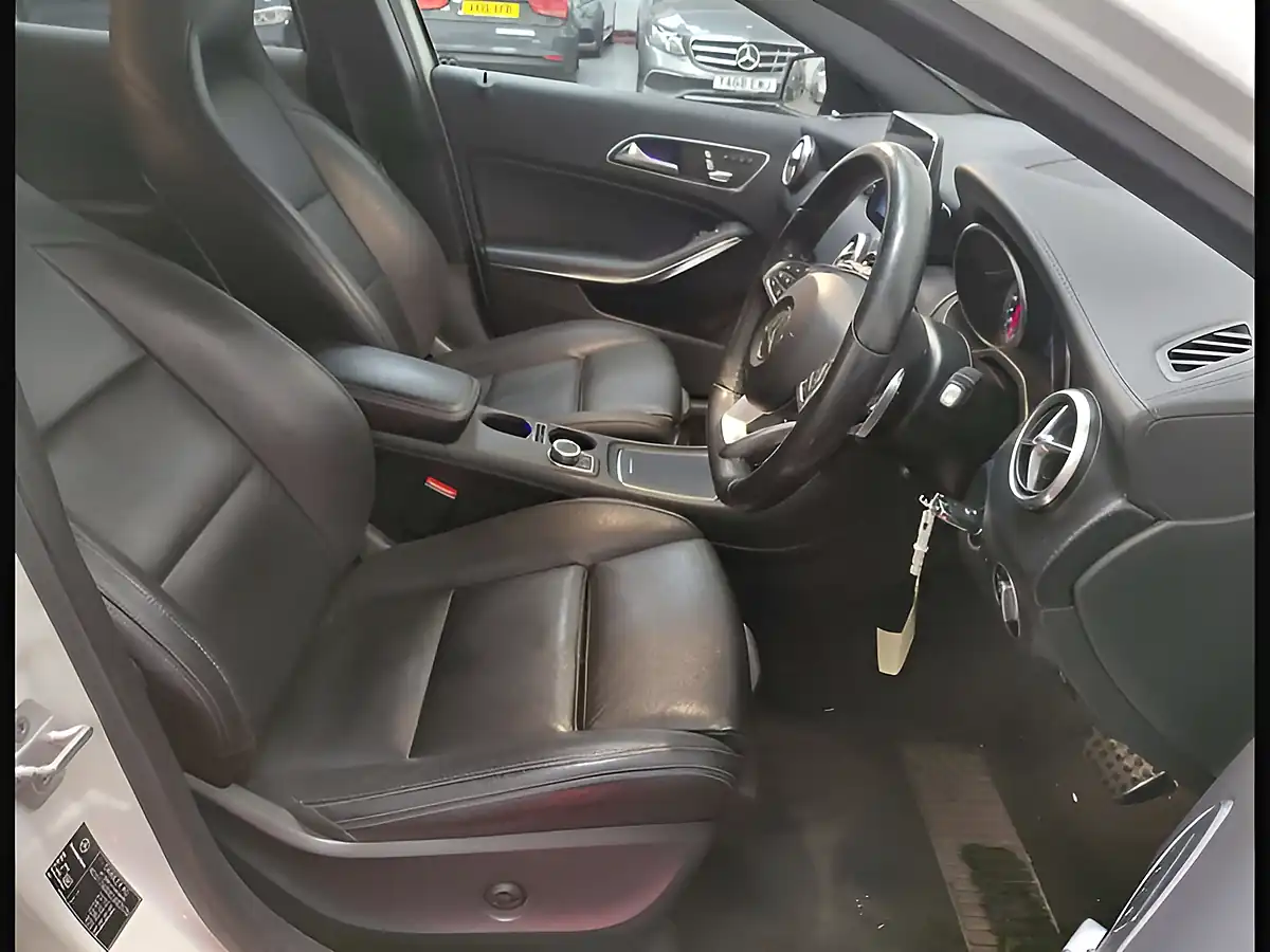 Used 2016 Mercedes-Benz a Class AMG Line Premium+ White - Interior and Exterior details 11