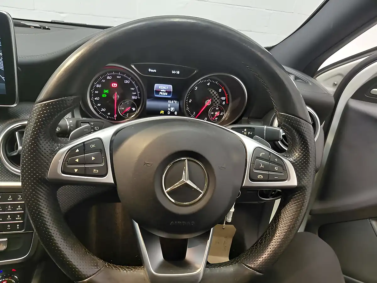 Used 2016 Mercedes-Benz a Class AMG Line Premium+ White - Interior and Exterior details 13