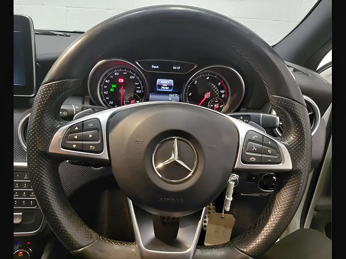 Used 2016 Mercedes-Benz a Class AMG Line Premium+ White - Interior and Exterior details 17