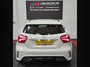 Used 2016 Mercedes-Benz a Class AMG Line Premium+ White - Interior and Exterior details 9