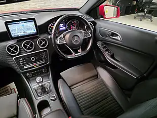 Used 2016 Mercedes-Benz a Class AMG Line Red - Interior and Exterior details 10