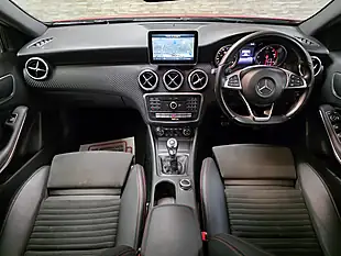 Used 2016 Mercedes-Benz a Class AMG Line Red - Interior and Exterior details 11