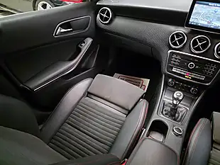 Used 2016 Mercedes-Benz a Class AMG Line Red - Interior and Exterior details 12