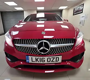 Used 2016 Mercedes-Benz a Class AMG Line Red - Interior and Exterior details 13