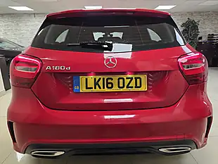 Used 2016 Mercedes-Benz a Class AMG Line Red - Interior and Exterior details 15