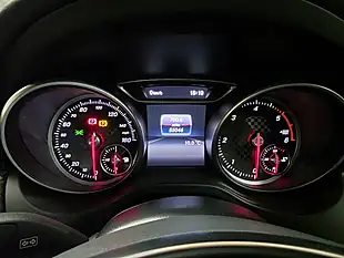 Used 2016 Mercedes-Benz a Class AMG Line Red - Interior and Exterior details 16