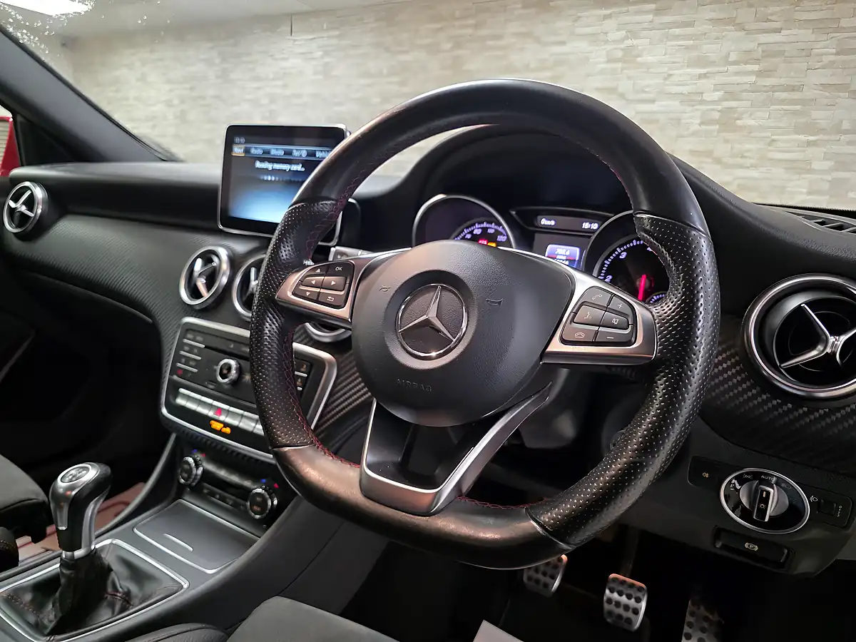 Used 2016 Mercedes-Benz a Class AMG Line Red - Interior and Exterior details 5