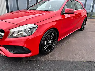 Used 2016 Mercedes-Benz a Class AMG Line Red - Interior and Exterior details 10