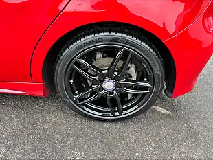 Used 2016 Mercedes-Benz a Class AMG Line Red - Interior and Exterior details 11