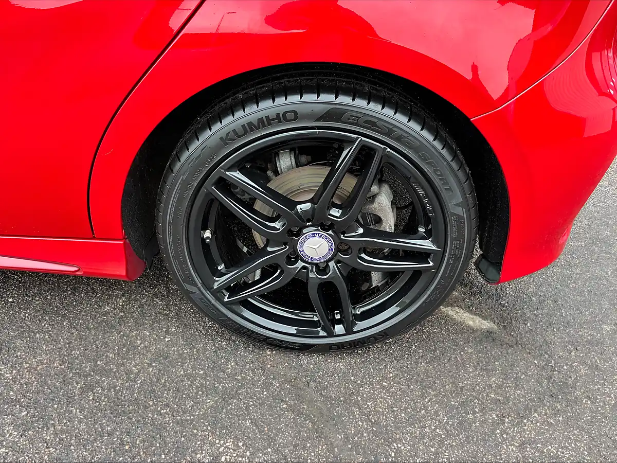 Used 2016 Mercedes-Benz a Class AMG Line Red - Interior and Exterior details 11