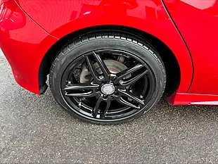 Used 2016 Mercedes-Benz a Class AMG Line Red - Interior and Exterior details 12