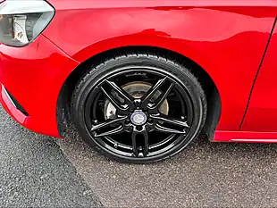 Used 2016 Mercedes-Benz a Class AMG Line Red - Interior and Exterior details 14