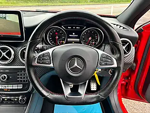 Used 2016 Mercedes-Benz a Class AMG Line Red - Interior and Exterior details 15