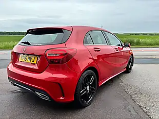 Used 2016 Mercedes-Benz a Class AMG Line Red - Interior and Exterior details 3