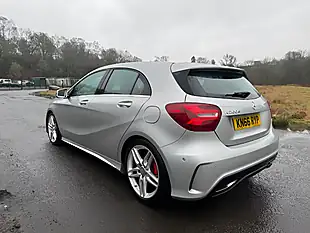 Used 2016 Mercedes-Benz a Class AMG Line Silver - Interior and Exterior details 6